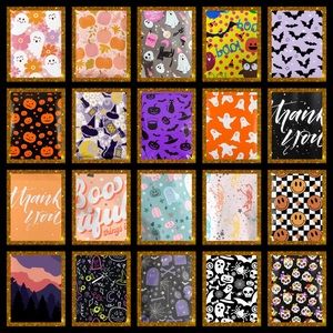 Poly mailers HALLOWEEN ASST